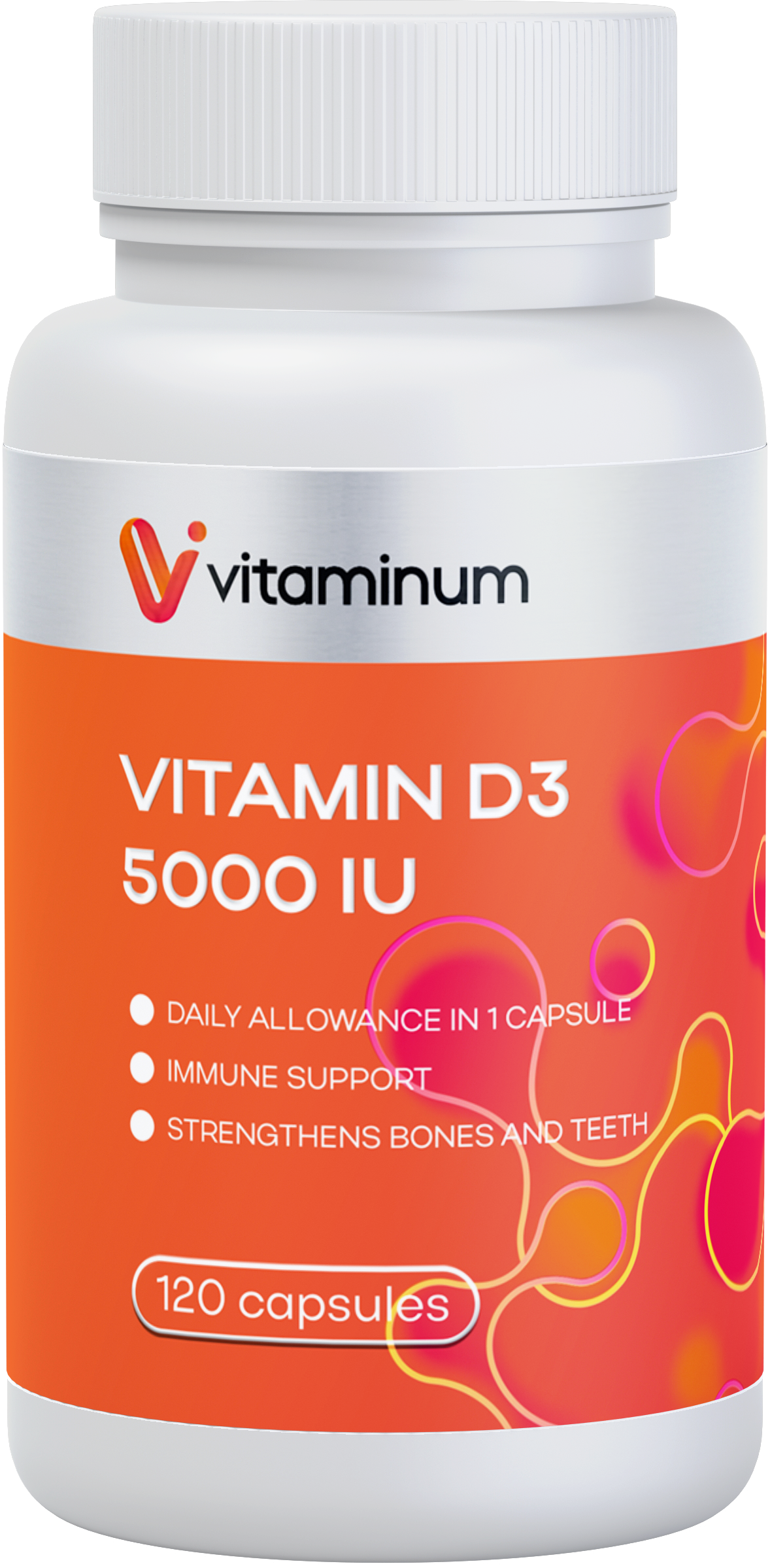  Vitaminum ВИТАМИН Д3 (5000 МЕ) 120 капсул 260 мг  в Старой Руссе